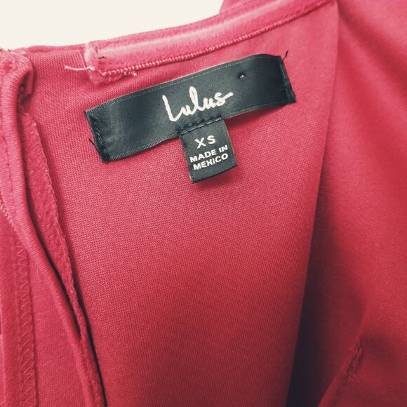 Lulu's Red Strapless Maxi Dress - Picture 8 of 14